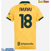 AC Milan Christopher Nkunku #18 Replica Third Shirt Ladies 2025-26 Short Sleeve